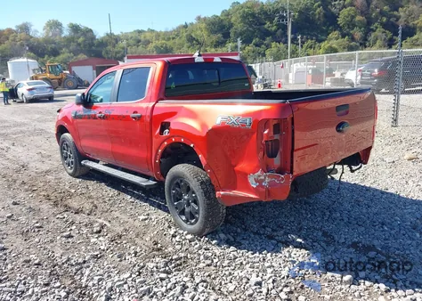 2022 Ford Ranger Xlt z USA, uszkodzony, nr VIN 1FTER4FH7NLD00947